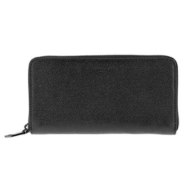 COACH（コーチ） 長財布 ラウンドファスナー長財布 メンズ クロス 
