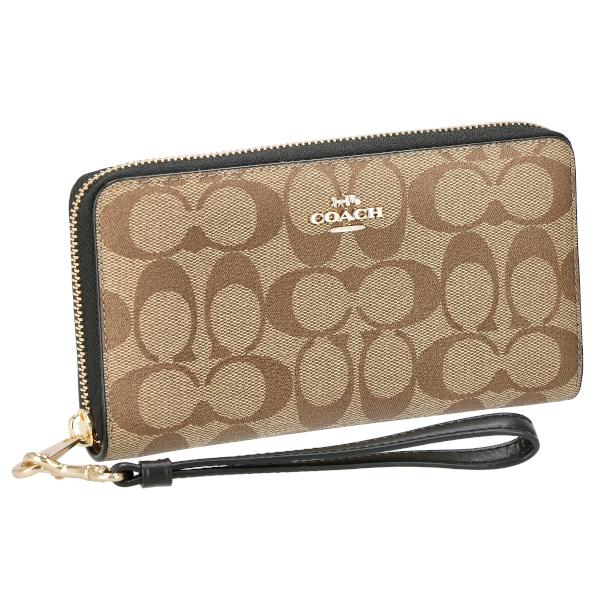COACH ラウンドファスナー 長財布 C4452 IMCBI COACH（コーチ） 長財布 ラウンドファスナー長財布 ストラップ付