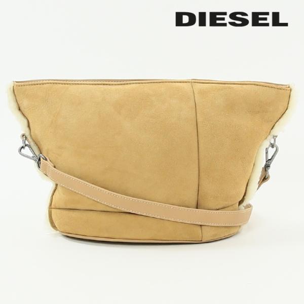 DIESEL（ディーゼル） ムートンショルダーバッグ 鞄 レディース 羊革