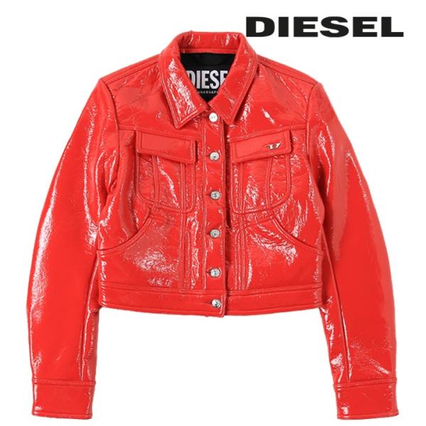 DIESEL ディーゼル ブルゾンジャケット レディース 光沢