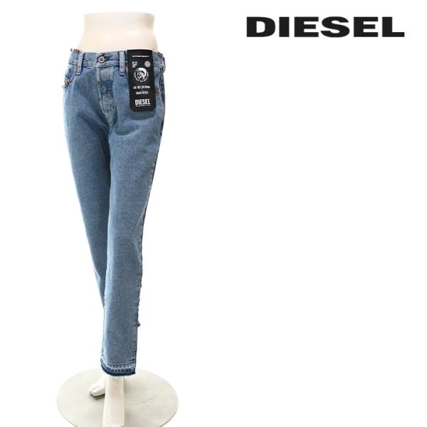 ディーゼル DIESEL ジーンズ デニム パンツ レディース 裾カットオフ