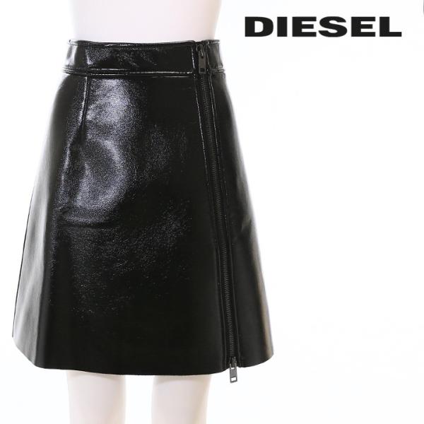 DIESEL（ディーゼル） ミニスカート レディース エナメル