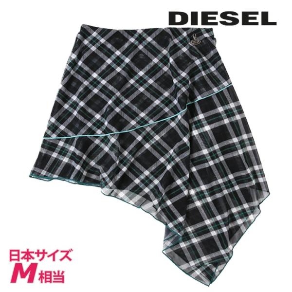 DIESEL ディーゼル シースルーシフォンミニスカート レディース DIESEL ディーゼル シースルーシフォンミニスカート レディース