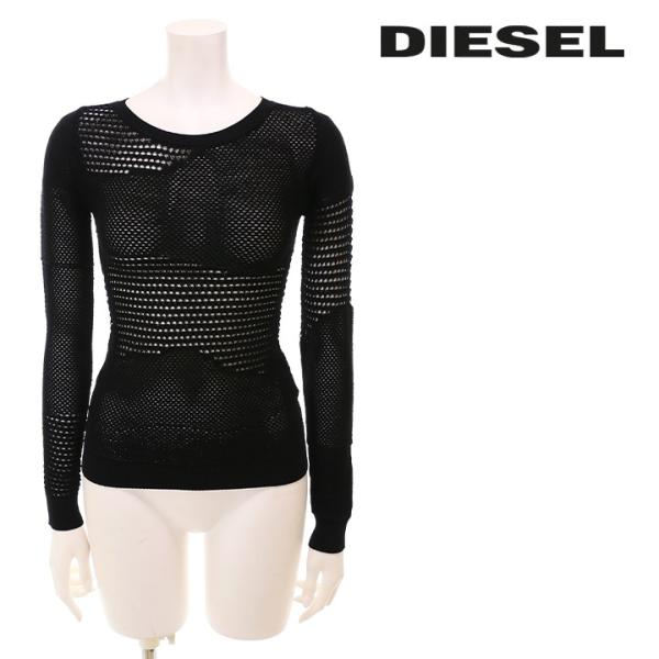 DIESEL メッシュニット セーター L クリーム tutto-tutto_die-l-t-c4-062