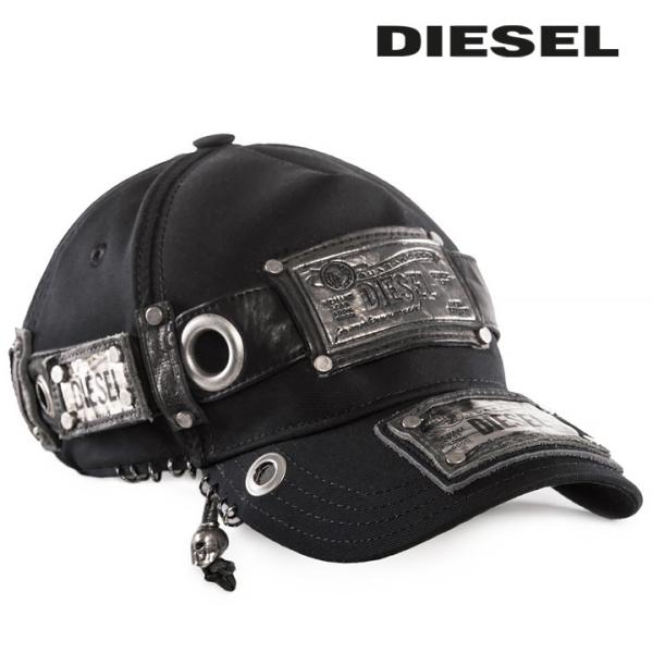 ディーゼル Diesel コットンキャップ 帽子 メンズ レディース 男女兼用 本革レザー使いロゴパッチ スカル スタッズ Reboot Black Biker Cap Buyee Buyee 日本の通販商品 オークションの代理入札 代理購入