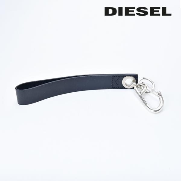 DIESEL ディーゼル ストラップキーホルダー メンズ 牛革 本革