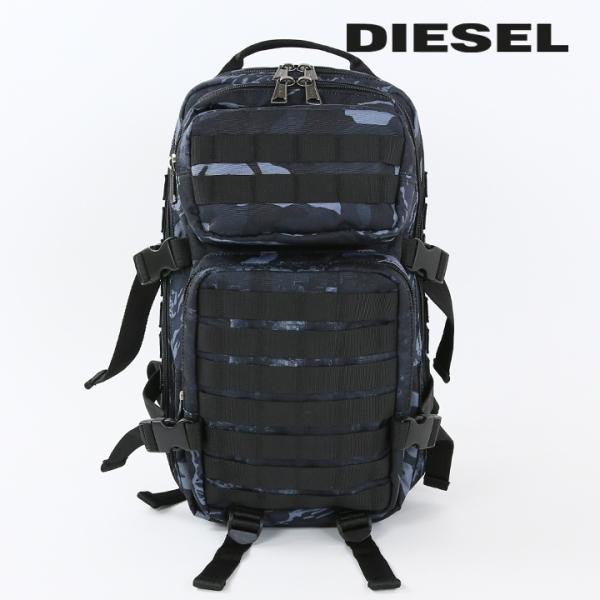 DIESEL ディーゼル リュックサック バックパック 鞄 メンズ 迷彩