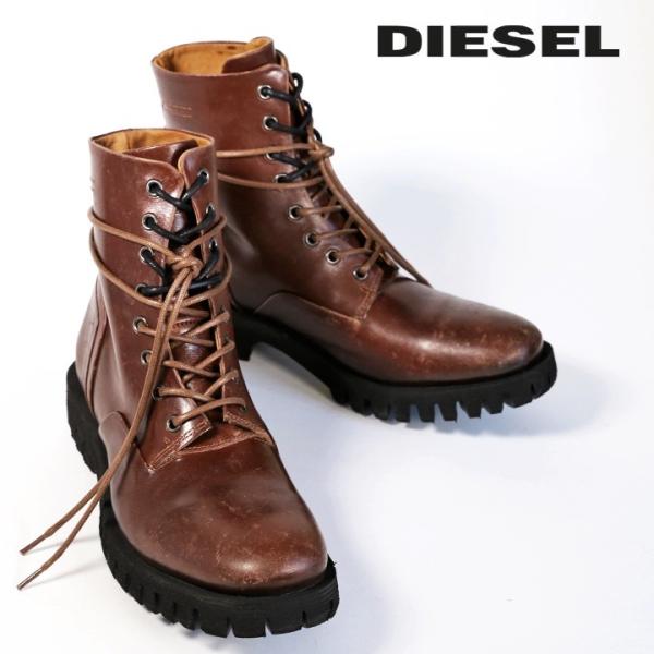 DIESEL ディーゼル レースアップブーツ 靴 シューズ メンズ