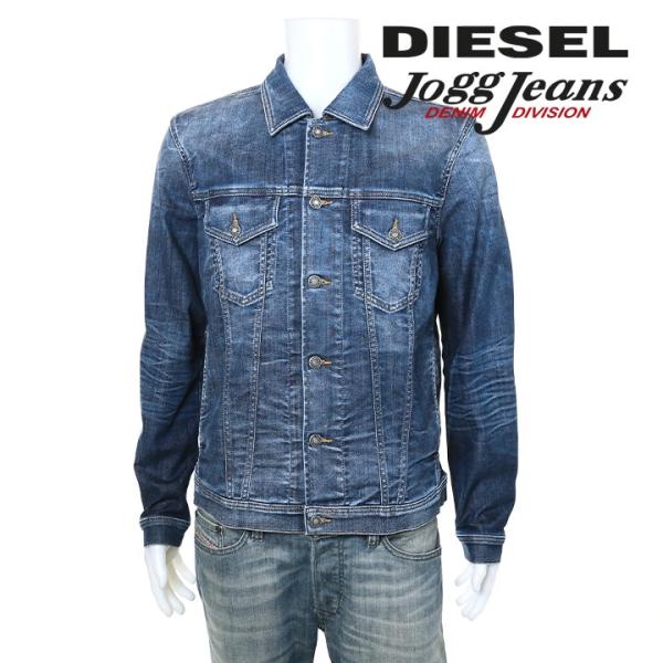 【新品未使用】DIESELジョグジーンズ☆デニムジャケットXL☆NHILL-TW tutto-tutto_die-m-o-c8-507