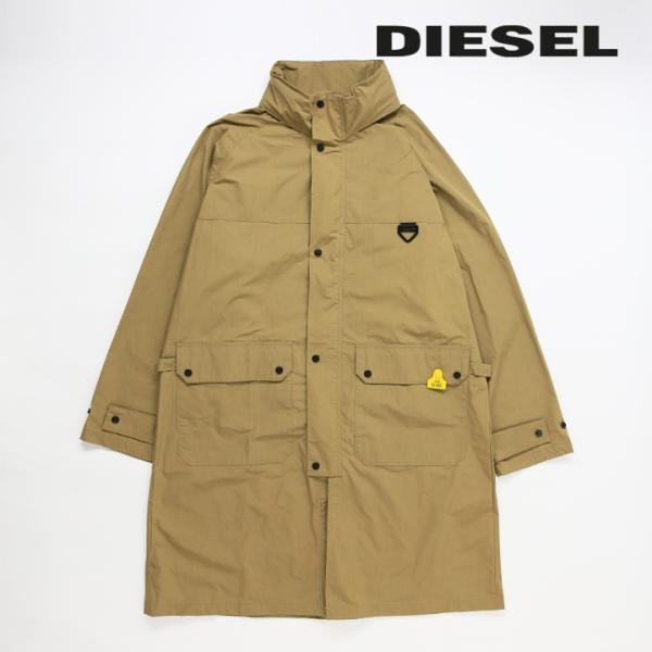 ディーゼル DIESEL ロングコート メンズ バーコードプリント 薄手 J-ACKER ディーゼル DIESEL ロングコート メンズ バーコードプリント 薄手 J-ACKER