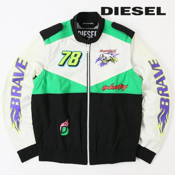 DIESEL ディーゼル ジップアップジャケット メンズ デタッチャブル 