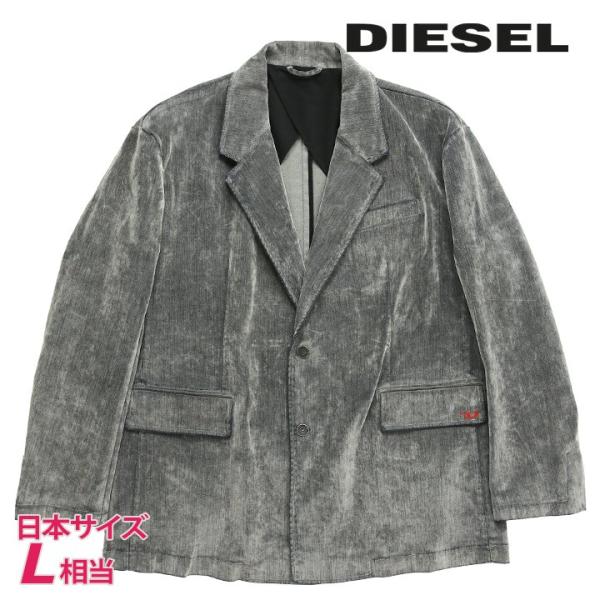 DIESEL ディーゼル デニムテーラードジャケット メンズ ベルベット調