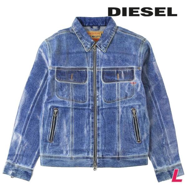 DIESEL（ディーゼル） ジップアップデニムジャケット メンズ