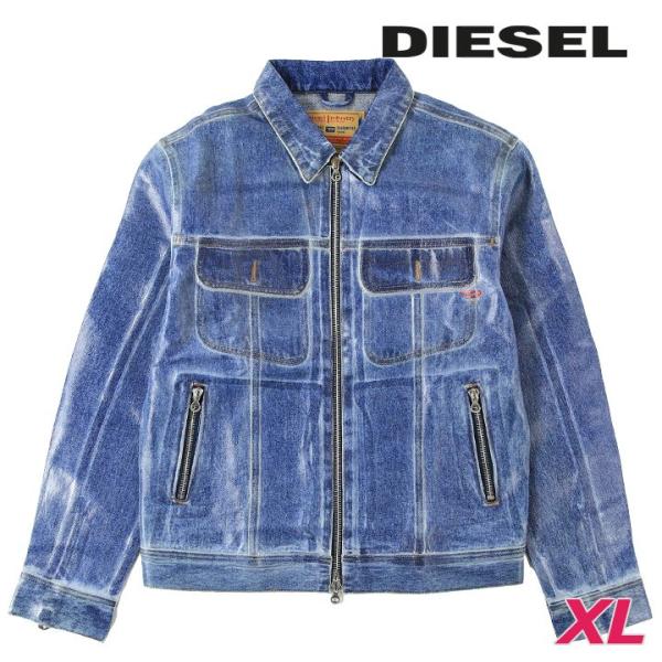 【本日限定価格】今期新作DIESEL キルティングデニムジャケット　デニムセット 505ZXX デニムジャケット Gジャン セットアップ セルビッジ