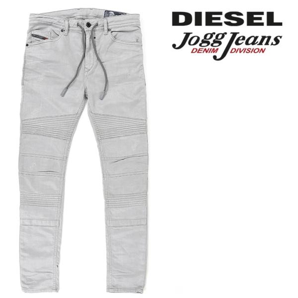 DIESEL BAKARI-NE W30 ジョグジーンズ ストレッチ　ディーゼル DIESEL（ディーゼル） ジョグジーンズ パンツ メンズ 切替デザイン