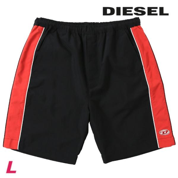 DIESEL ディーゼル ナイロンショートパンツ メンズ ウエストゴム