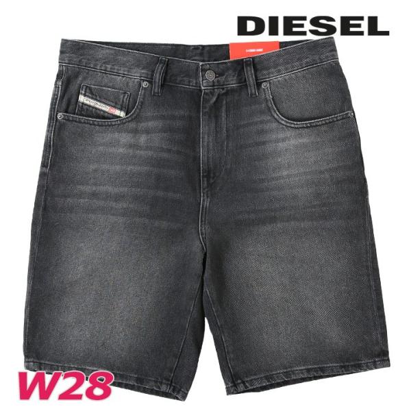DIESEL ディーゼル ブラックデニムショートパンツ ハーフパンツ