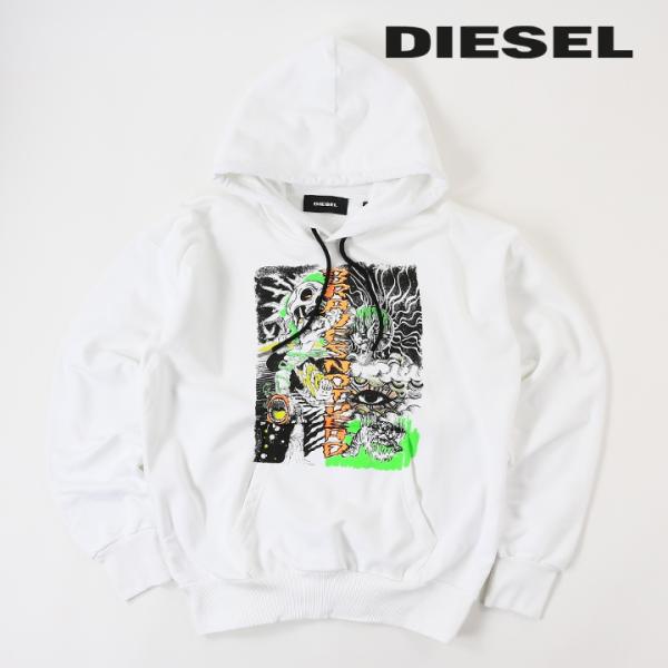 DIESEL（ディーゼル） スウェットパーカー メンズ グラフィック 
