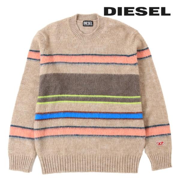 DIESEL ディーゼル 長袖ニットセーター メンズ アルパカ混 DIESEL ディーゼル 長袖ニットセーター メンズ アルパカ混