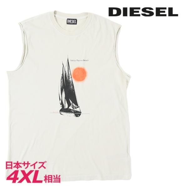 DIESEL（ディーゼル） ノースリーブカットソー タンクトップ メンズ