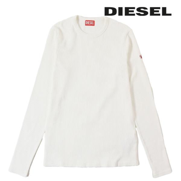 DIESEL ディーゼル 長袖リブTシャツ カットソー メンズ オーバル