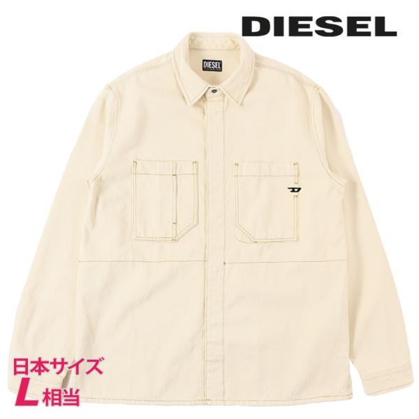 diesel コットンツイル　スナップボタン　シャツジャケット tutto-tutto_die-m-t-f4-7a1