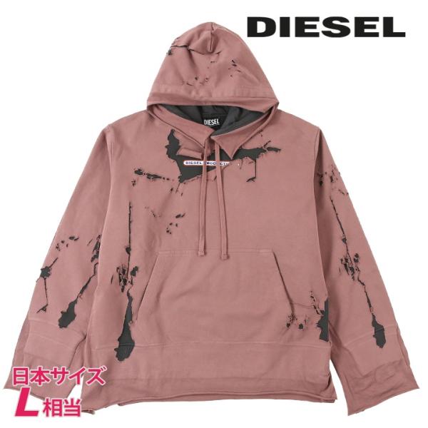 DIESEL ディーゼル プルオーバースウェットパーカー メンズ