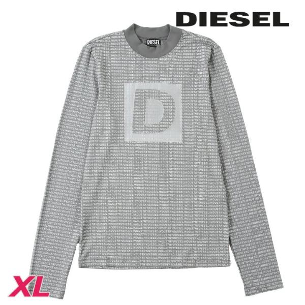 DIESEL（ディーゼル） 長袖Tシャツ カットソー メンズ パフプリント