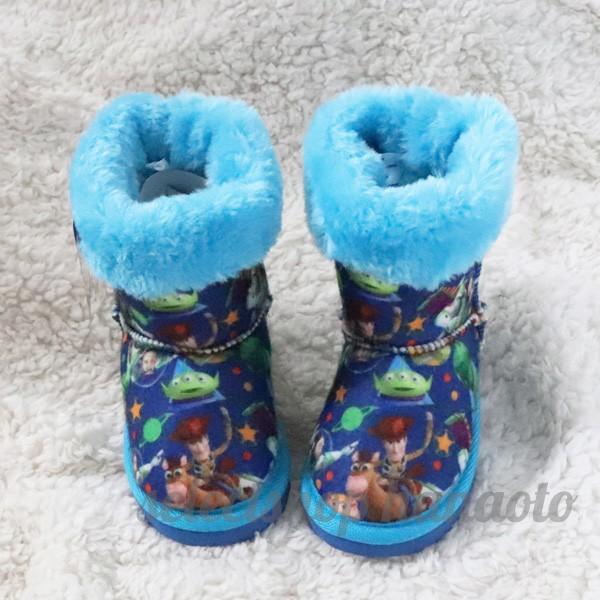 g 002 トイストーリー 総柄キッズファーブーツ 水色系 Toystory ウッディ バズ ピクサー ディズニー 子供用 女の子 男の子 防寒 0109 16 Tutu Fleur By Hanaoto 通販 Yahoo ショッピング