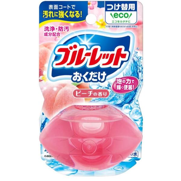 小林製薬 液体ブルーレットおくだけ つけ替用 ピーチの香り 70ml