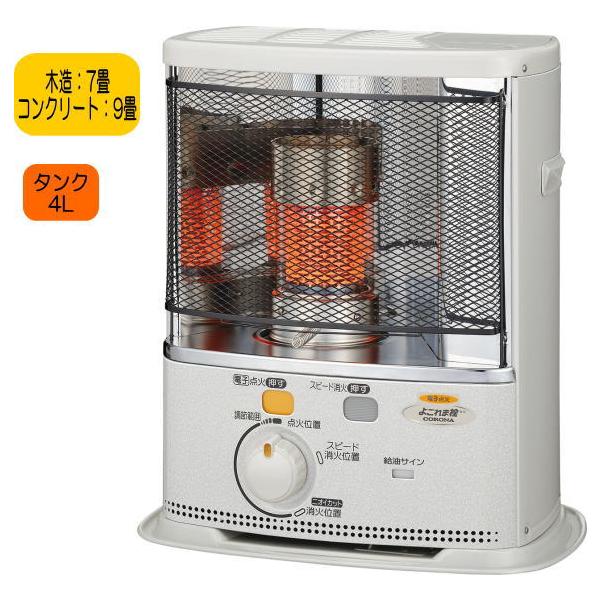 コロナ:ポータブル石油ストーブ(反射型)(エレガンスホワイト コロナ:ポータブル石油ストーブ(反射型)(エレガンスホワイト