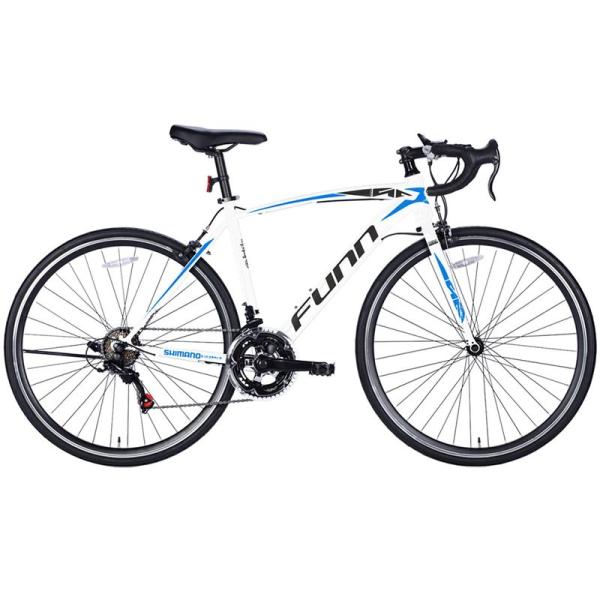 自転車 21Technology ロードバイク GT100S ホワイト/ブルー 
