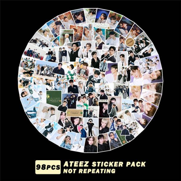 ATEEZグッズ シール シールセット 98枚 エイティーズ 2024