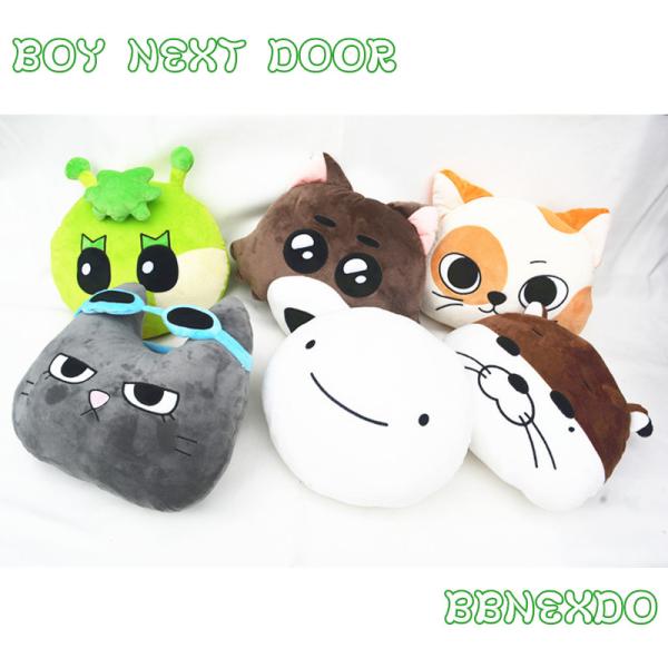 BOYNEXTDOOR BBNEXDO クッション WOONBABY ウンアギ BOY NEXT DOORグッズ BBNEXDO クッション ぬいぐるみ 枕 ボーイ