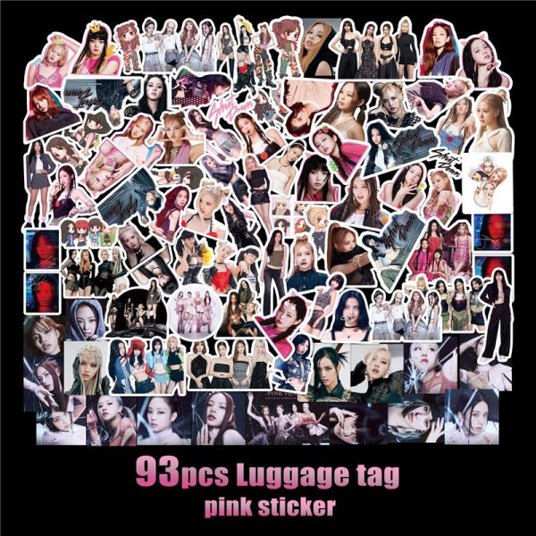 BLACKPINK - BLACKPINK MUSHINSA DEADLINE ステッカー　６枚シール BLACKPINK MUSHINSA DEADLINE ステッカー 6枚 限定 BLACKPINK