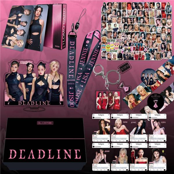 BLACKPINKグッズ ギフトボックス フォトカード DEADLINE セット トレカ