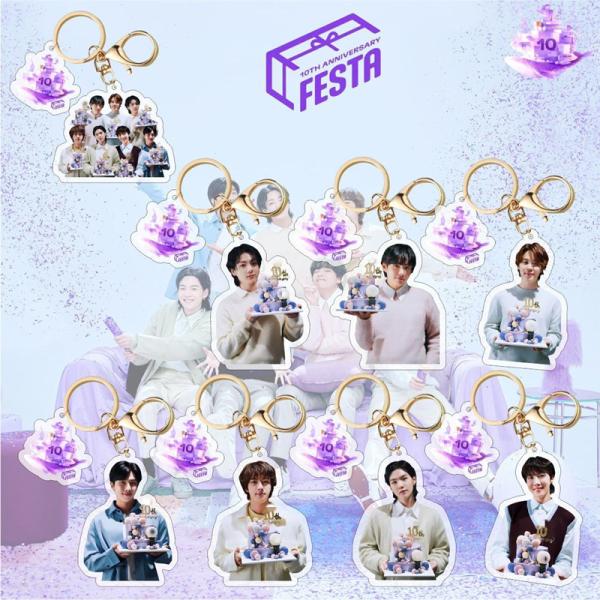防弾少年団(BTS) - BTS HYBE INSIGHT来場者限定 衣装 キーリング キーホルダー 2点 BTS 防弾少年団 衣装 HYBE 来場者限定 キーリング keyring