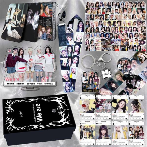 I-DLEグッズ ギフトボックス フォトカード We are テープ セット