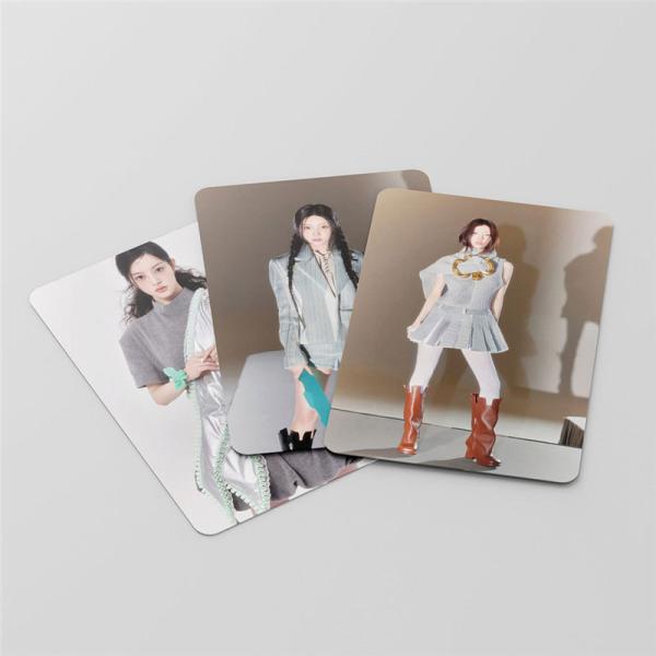 ILLIT�O�b�Y �t�H�g�J�[�h 55�� �Z�b�g �g���J �A�C���b�g �ʐ^ �S�� �t�H�g�J�[�h K-POP �؍� �A�C�h�� I Got Your Back ���� ���� LOMO�J�[�h Wonhee Iroha ���i�摜4
