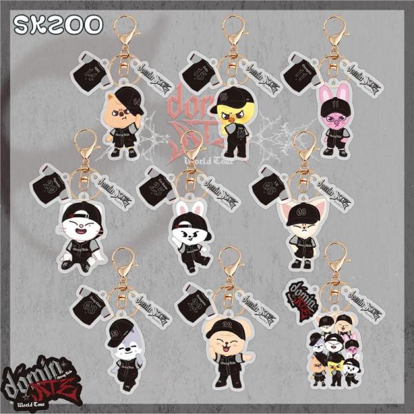 2番目半額 Stray Kidsグッズ SKZ アクリル キーリング SKZOO