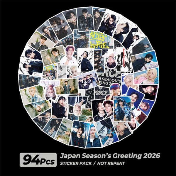 Stray Kidsグッズ シール シールセット 94枚 ストレイキッズ 2026