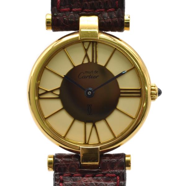 Cartier カルティエ マストヴァンドーム ヴェルメイユ クォーツ 腕時計 CARTIER カルティエ マスト ヴァンドーム ヴェルメイユ メンズ腕時計