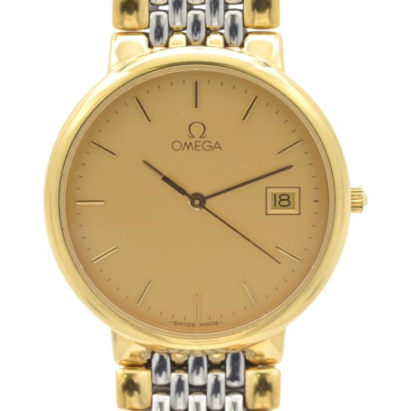 [鑑定済] OMEGA DeVille デビル SS YGP イエローゴールド 鑑定済] OMEGA DeVille デビル SS YGP イエローゴールド - メルカリ