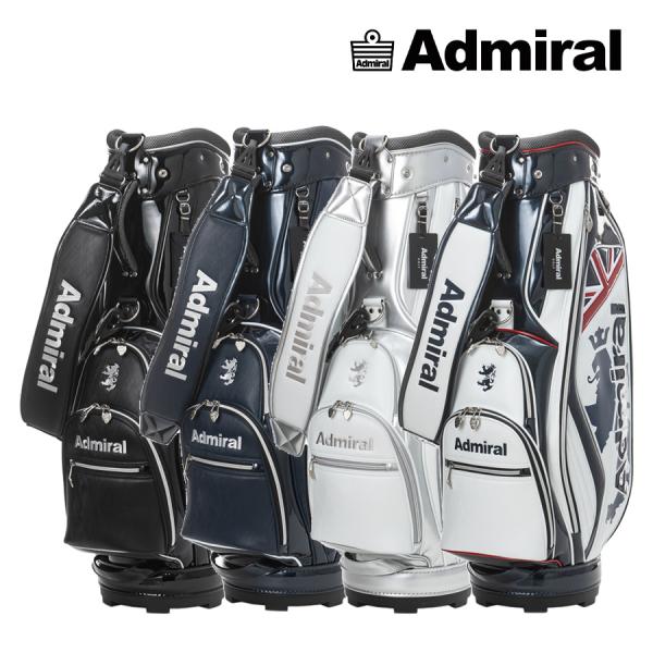 Admiral アドミラル ゴルフ キャディバッグ 5分割 カート型 エナメル Admiral アドミラル ゴルフ キャディバッグ 5分割 カート型 エナメル