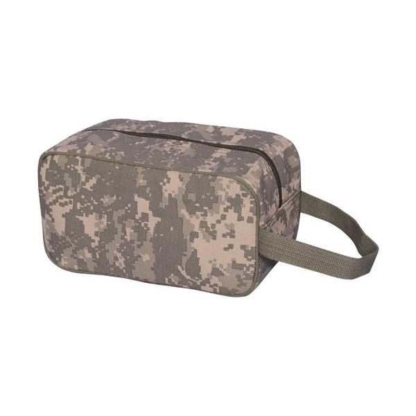 X 10 Lining Durableacuデジタル迷彩キャンバストイレタリーキット A Twilight Shop