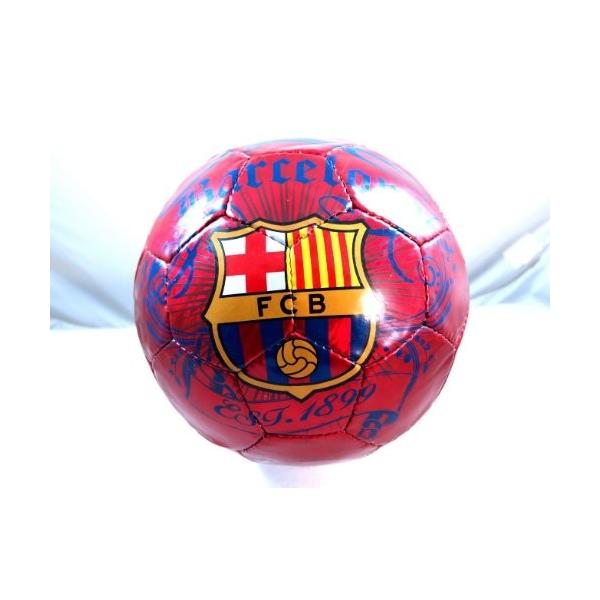 Fcバルセロナサッカー公式サイズサッカーボール Sz 5 レッド Supersport Tn