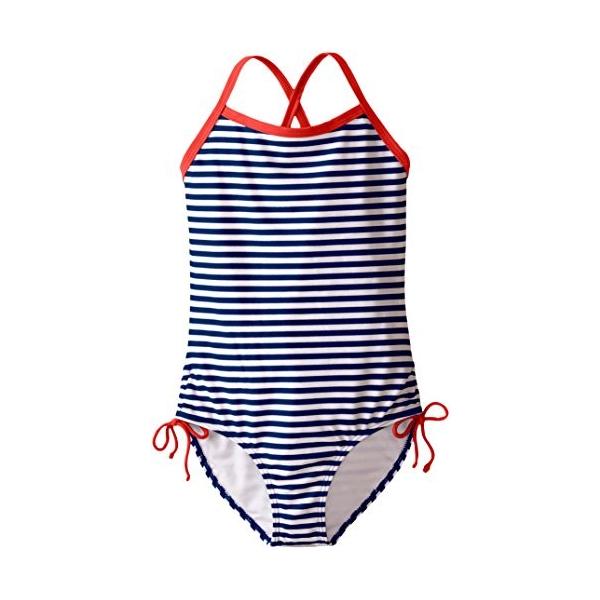 Kanu Surf ガールズ バリ ワンピース 水着 Us サイズ 12 カラー ブルー Liderartec Com