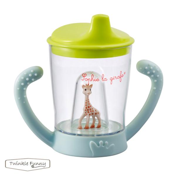 他サイト： キリンのソフィー ソフィーマスコットカップ コップ 正規品 出産祝い ベビー食器 スパウト ストローマグ 離乳食 ベビー 赤ちゃん ドリンクボトル 取っ手付きマグの商品画像