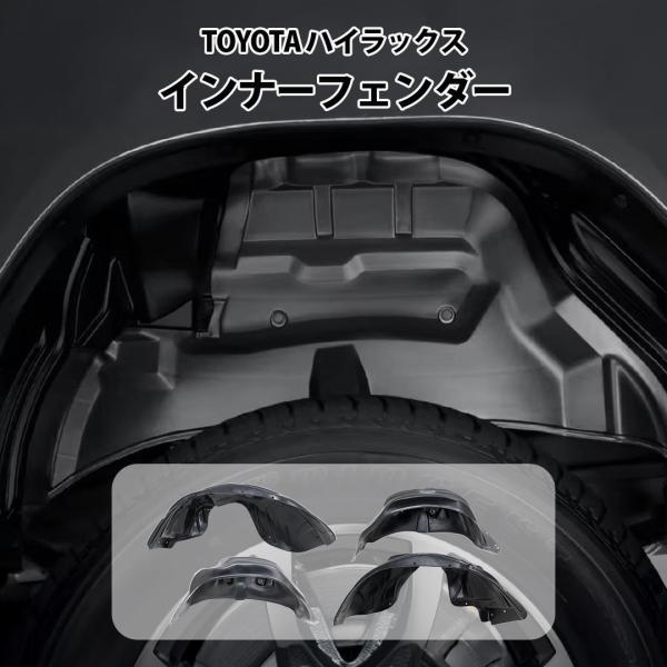 JAOS インナーフェンダー ハイラックス 125系 : シューエイヤフー店