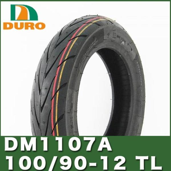 yBF SALEz100/90-12 49M TL 4PR 12C` DM1107A DURO _bv OEM KSR  NSR50 NSR80 Y[}[